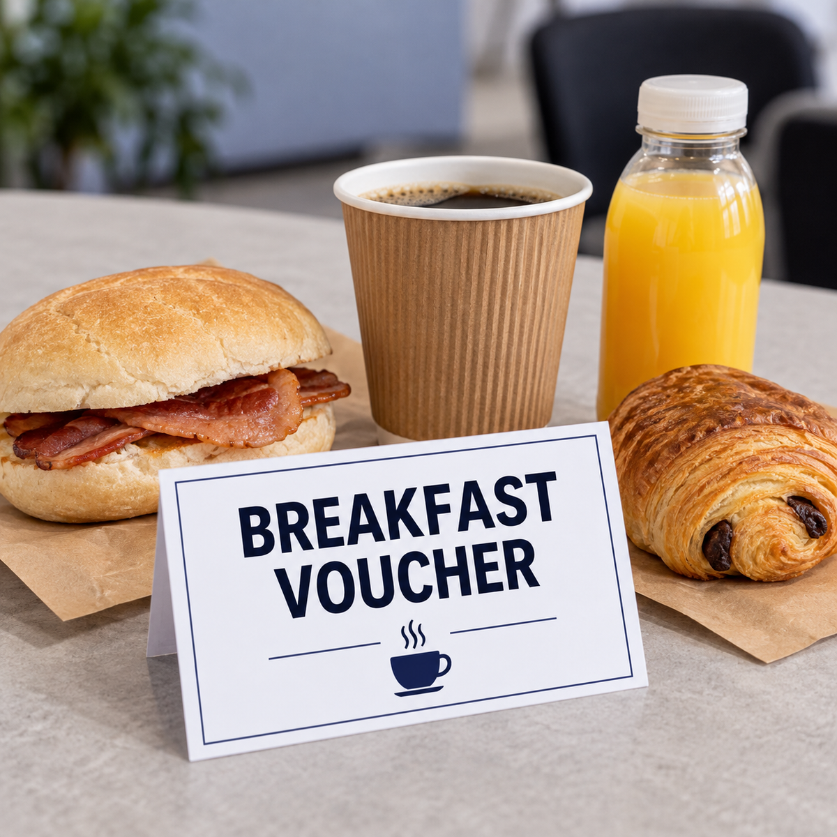 Breakfast Voucher – Friday 23 October 2026
